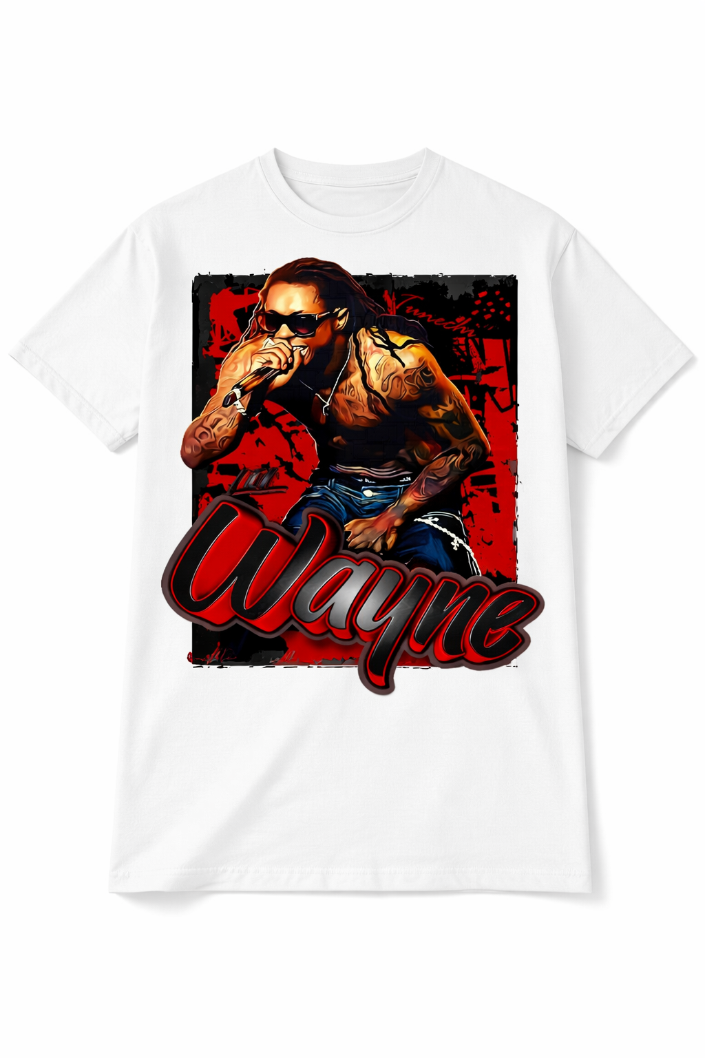 Wayne- Red Graphic