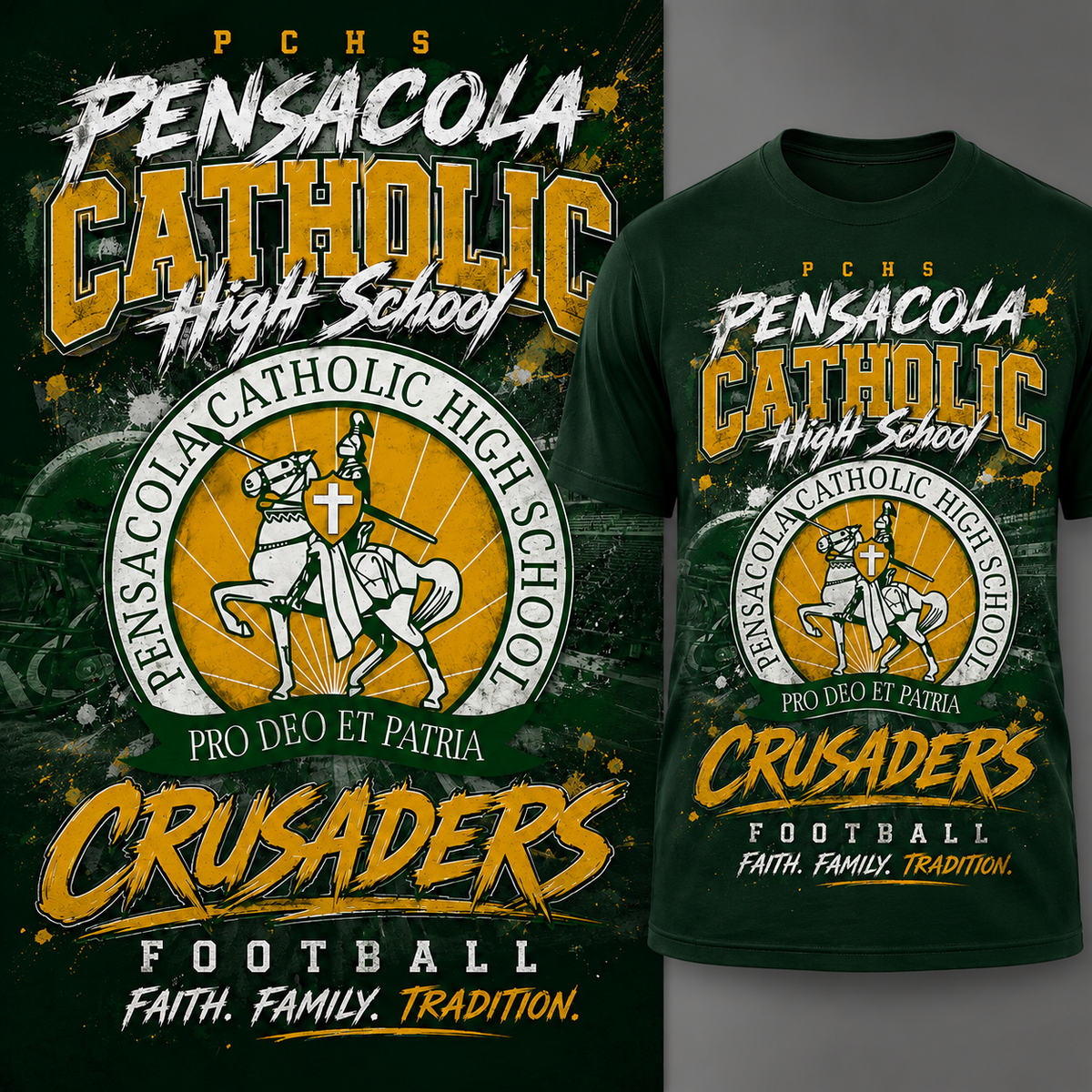 Catholic Hs Team shirt