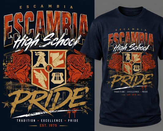 Escambia Hs Team Shirt